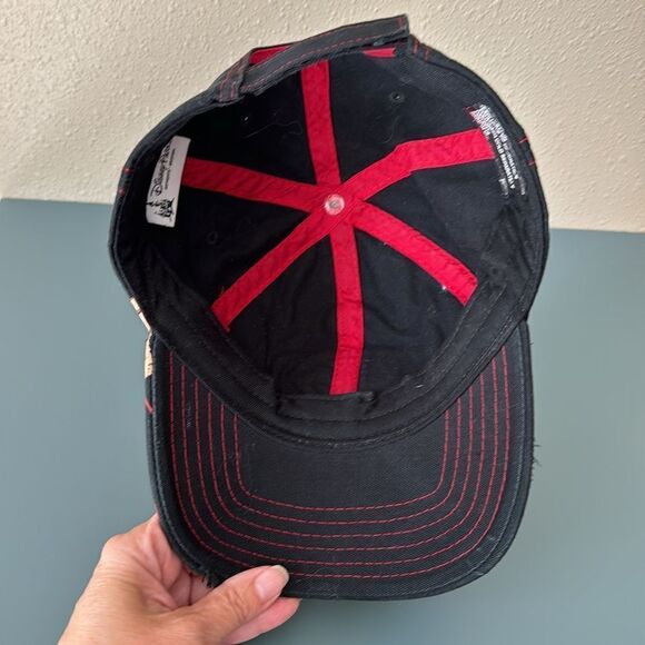 DISNEY PARKS Youth Distressed Mickey Mouse Strapback Hat - Picture 8 of 11